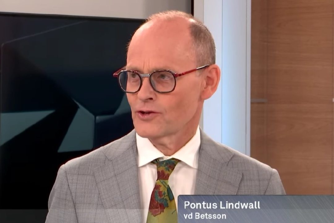 Pontus Lindwall, vd för Betsson