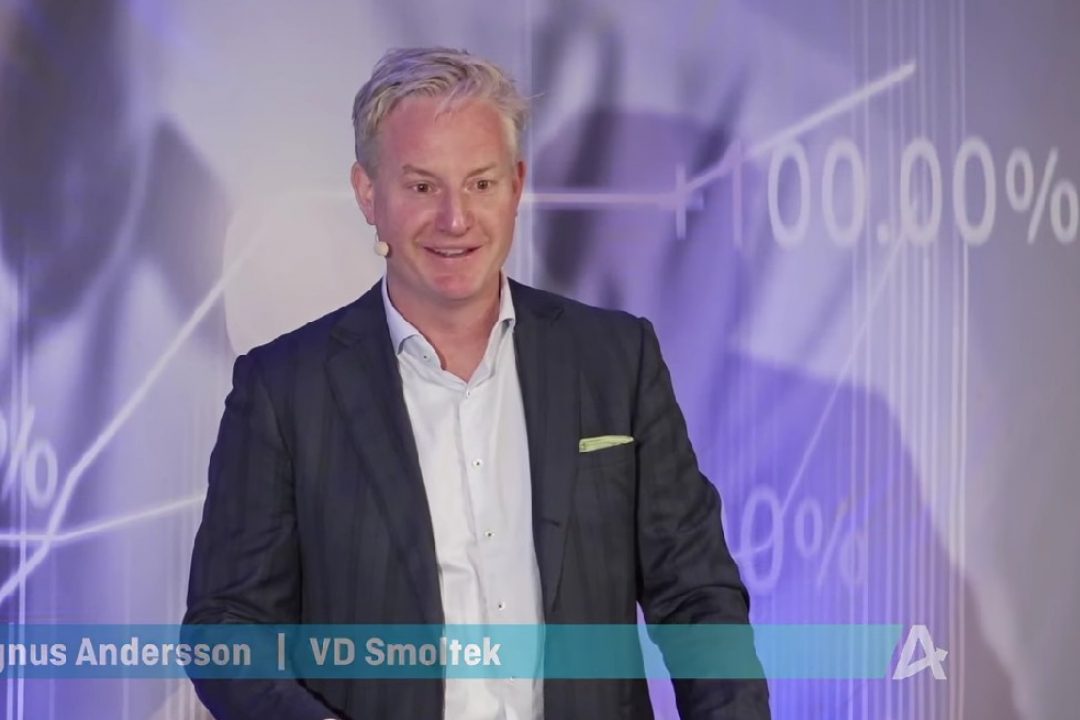 Magnus Andersson, VD för Smoltek