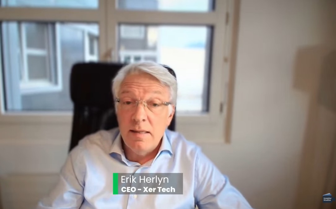 Erik Herlyn, VD för Xer Tech