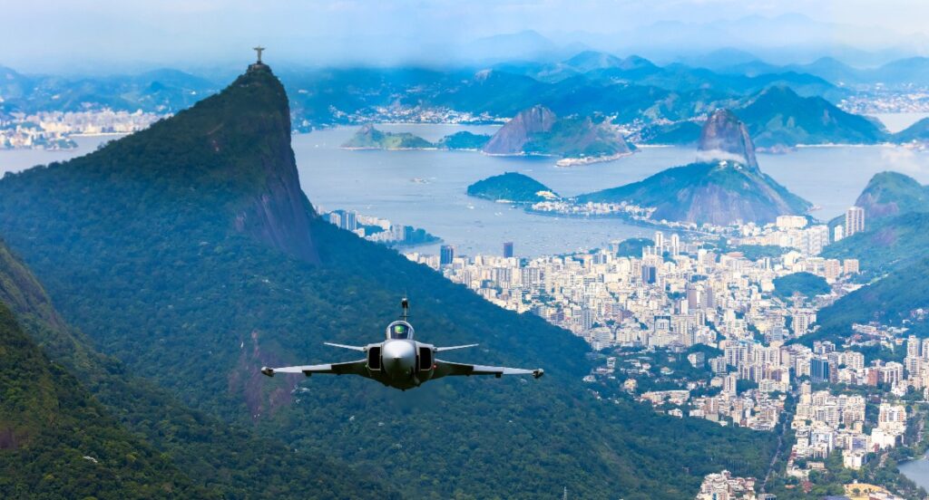 Saab Gripen E i Brasilien