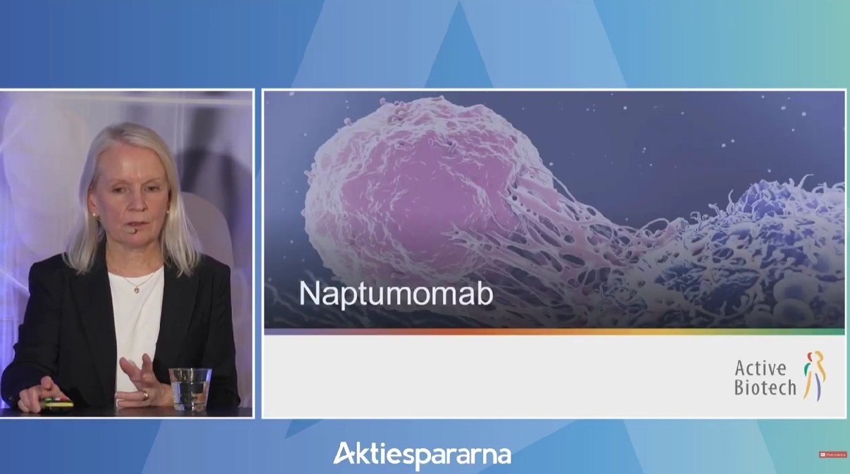 Helén Tuvesson, VD för Active Biotech