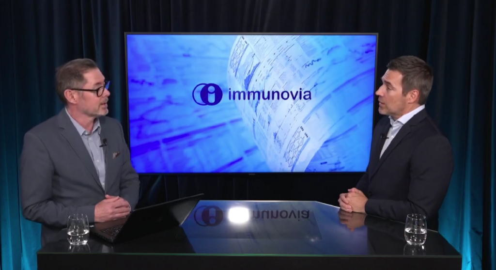 Immunovias VD Jeff Borcherding intervjuas