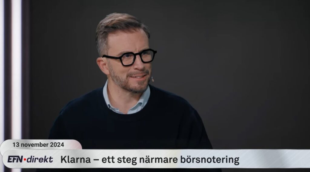 Jonas Malmborg kommenterar Klarna