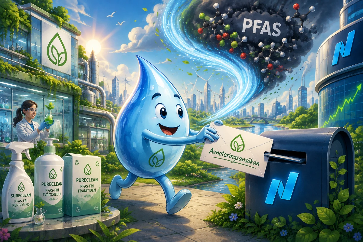 LifeClean avnoteras efter att Stenbeck, Wallenberg och utländska investerare tagit över