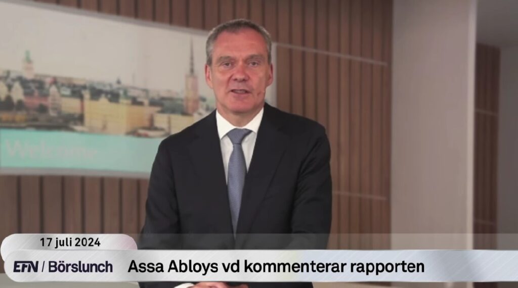 Nico Delvaux, VD för Assa Abloy