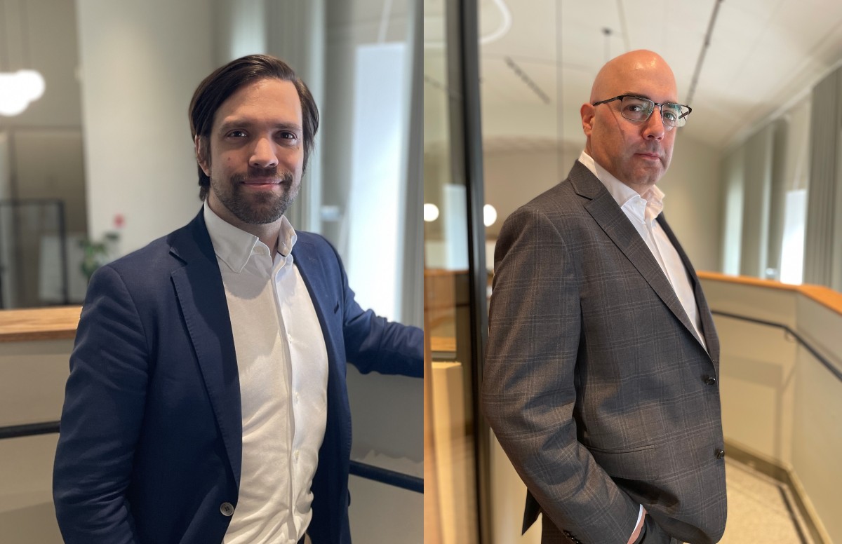 Niklas Estensson och Andreas Poike