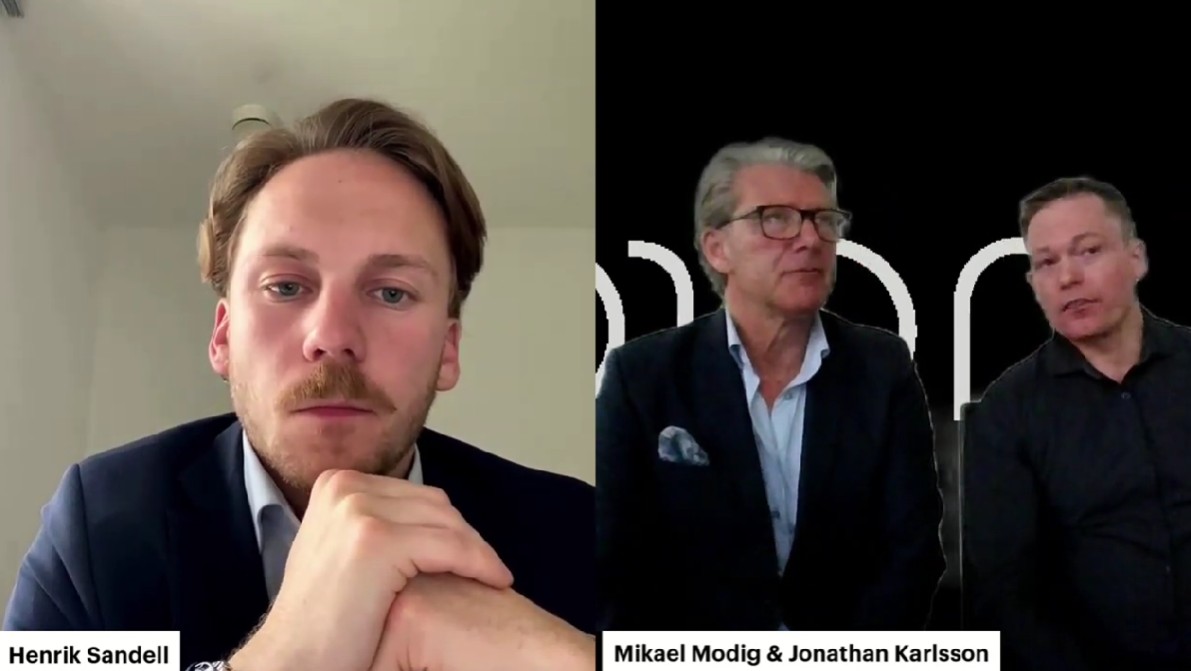 Norden Estates VD och styrelseordförande intervjuas