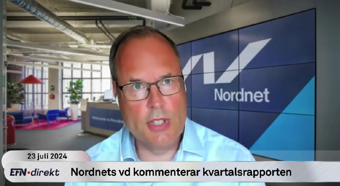Nordnets VD Lars Åke Norling