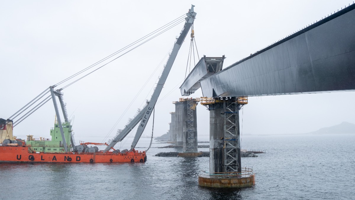 Skanska bygger i Nordøyane