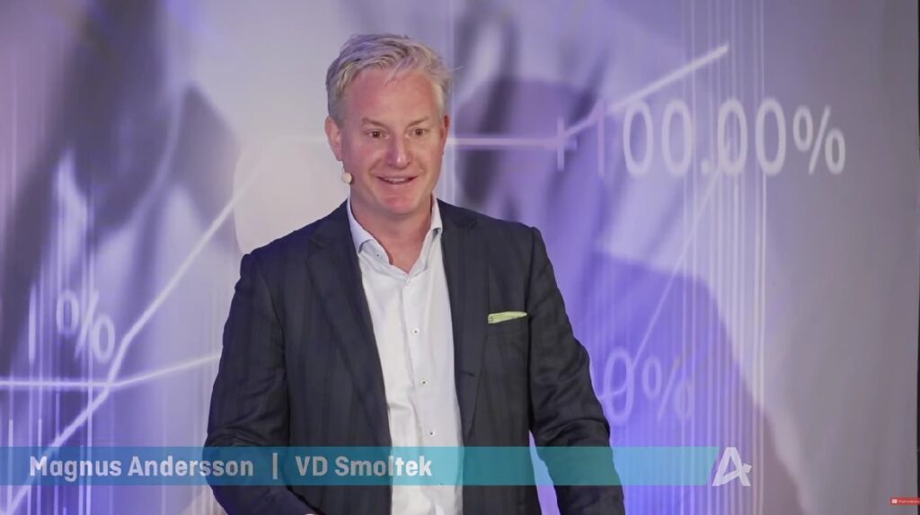 Magnus Andersson, VD för Smoltek