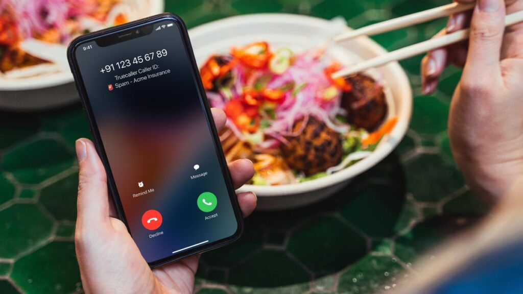 Truecaller på mobilen