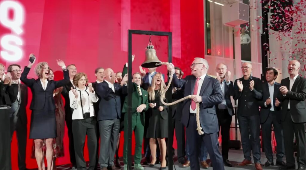 Verisures klockringning på Nasdaq Stockholm